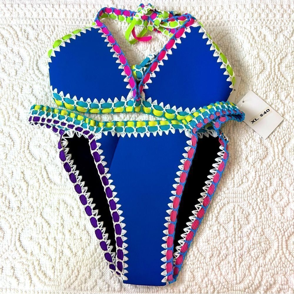 NWT Stella Mae's Swimsuit Two Pieces Size XL